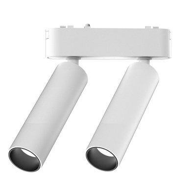 EL183415 | LED SPOT ΑΛ/ΝΙΟΥ ΓΙΑ ΜΑΓΝΗΤΙΚΕΣ ΜΟΝΟΦΑΣΙΚΕΣ ΡΑΓΕΣ|ΙΡΙΣ|2×7W|4000k|650lm|114.5xΦ31xh144.8|ΛΕΥΚΟ|{enjoySimplicity}™