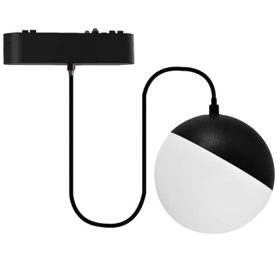 EL183422 | LED SPOT ΑΛ/ΝΙΟΥ ΓΙΑ ΜΑΓΝΗΤΙΚΕΣ ΜΟΝΟΦΑΣΙΚΕΣ ΡΑΓΕΣ|ΕΡΑΤΩ|10W|4000k|1030lm|135°|114.5xΦ100xh1000|ΜΑΥΡΟ|{enjoySimplicity}™