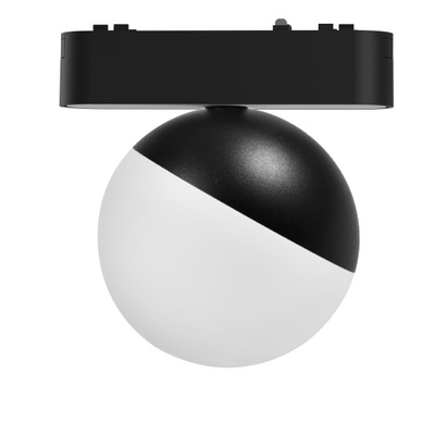 EL183424 | LED SPOT ΑΛ/ΝΙΟΥ ΓΙΑ ΜΑΓΝΗΤΙΚΕΣ ΜΟΝΟΦΑΣΙΚΕΣ ΡΑΓΕΣ|ΕΡΑΤΩ|10W|4000k|1030lm|135°|114.5xΦ100xh122|ΜΑΥΡΟ|{enjoySimplicity}™