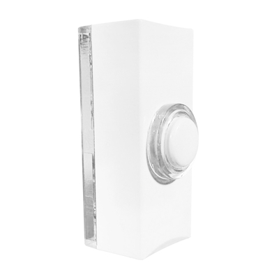 ELK59031 | ΕΝΣΥΡΜΑΤO ΜΠΟΥΤΟΝ ΚΟΥΔΟΥΝΙΟΥ ΜΕ ΛΥΧΝΙΑ |  ΛΕΥΚΟ | Μ2.4cm﻿ x Υ5.4cm﻿ x Π2cm