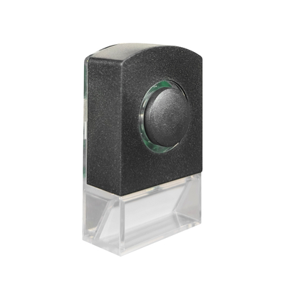 ELK59062 | ΕΝΣΥΡΜΑΤO ΜΠΟΥΤΟΝ ΚΟΥΔΟΥΝΙΟΥ ΜΕ ΥΠΟΔΟΧΗ ΟΝΟΜΑΤΟΣ | ΜΑΥΡΟ | Μ3.8cm﻿ x Υ6.5cm﻿ x Π1.8cm