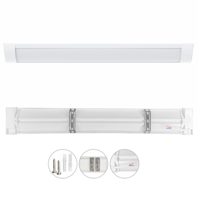 EL195113 |LED FLAT BATTEN 44W|3CCT dip switch|4400lm|1500x76xh25mm|{enjoysimplicity}™