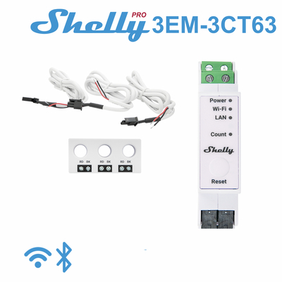 Shelly Pro 3EM-3CT63