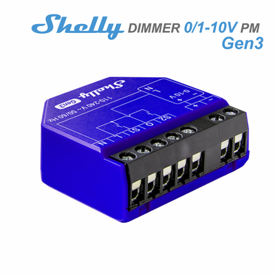 Shelly Dimmer 0/1-10V PM Gen3