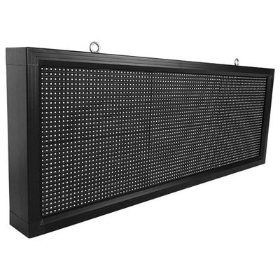 Αδιάβροχη Κυλιόμενη Επιγραφή SMD LED 230V USB & WiFi Πράσινη Μονής Όψης 104x40cm GloboStar 90122