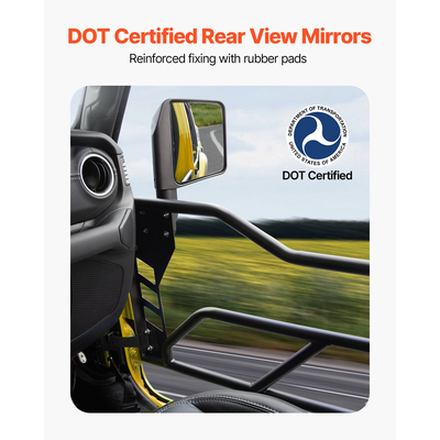 VEVOR 4-Door Jeep Tube Doors Jeep Tubular Door για 2018-2024 Jeep Wrangler JL