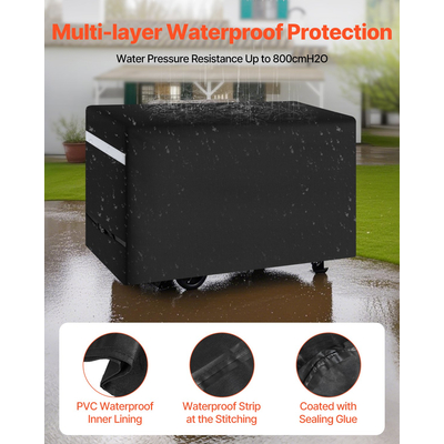 VEVOR 59 ιντσών κάλυμμα ψησταριάς Heavy Duty BBQ Gas Grill Cover Outdoor Waterproof