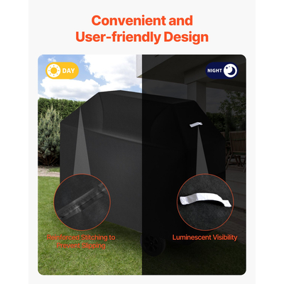 VEVOR 52 ιντσών κάλυμμα ψησταριάς Heavy Duty BBQ Gas Grill Cover Outdoor Waterproof