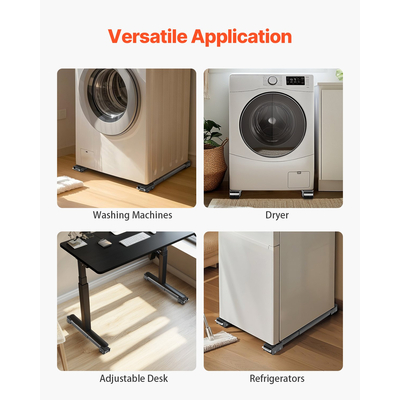 VEVOR Furniture Dolly Mobile Roller 330 lbs Load Extendable Appliance Rollers