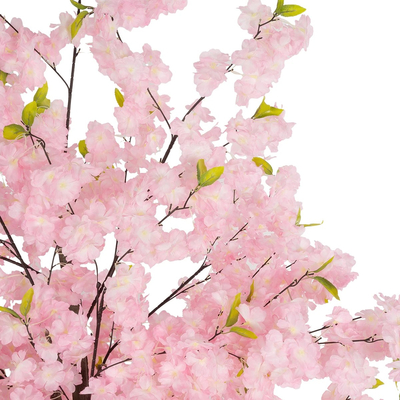 GloboStar® Artificial Garden PINK CHERRY BLOSSOM TREE 20678 Τεχνητό Διακοσμητικό Δέντρο Ροζ Άνθος Κερασιάς Υ200cm