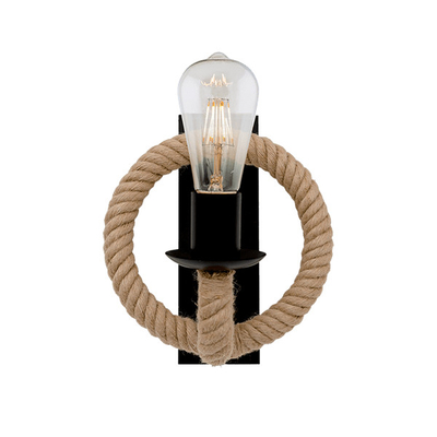 ROPE ΑΠΛΙΚΑ 1XE27 ΜΑΥΡΟ