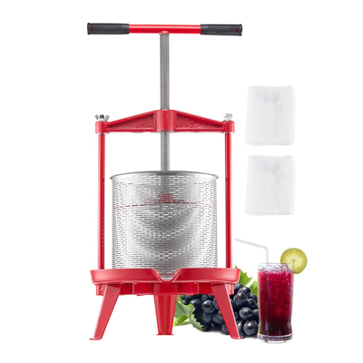 Εγχειρίδιο VEVOR Fruit Wine Press for Wine Making 3,69 Gal/14L από ανοξείδωτο χάλυβα