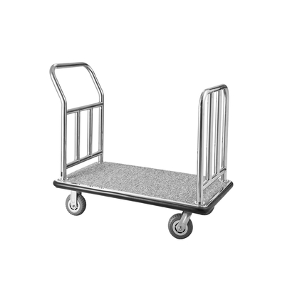 VEVOR Hotel Barggage Cart 750 LBS Truck Platform με αφαιρούμενο μπροστινό πλαίσιο