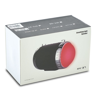 Bluetooth Ηχείο με LED Party Tube Red