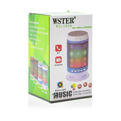 Sound Can Ηχείο Bluetooth με LED Λευκό