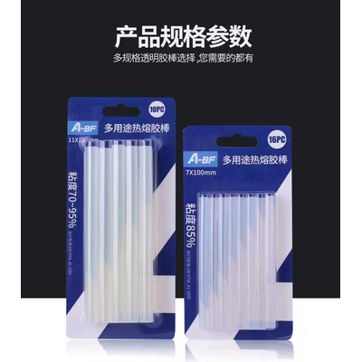 Ράβδοι σιλικόνης - Θερμόκολλα - 1x18cm - 6pcs - 913136