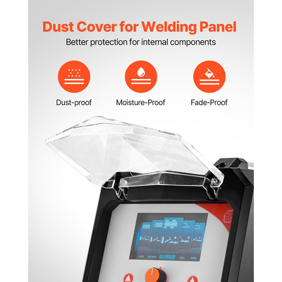 VEVOR TIG Welder 6-in-1 AC/DC Welding Machine Pulse Spot MMA Stick IGBT Inverter