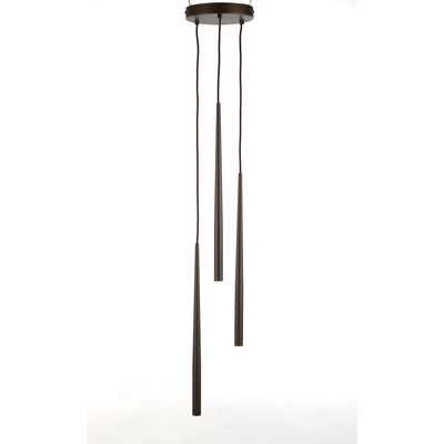 TK LIGHTING PENDANT PIANO 10109 3XG9 BROWN
