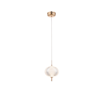 AMARO LED PENDANT 12W 3000K, GOLD