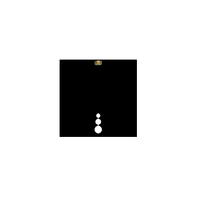 PEARL LED PENDANT 9W 3000K, GOLD