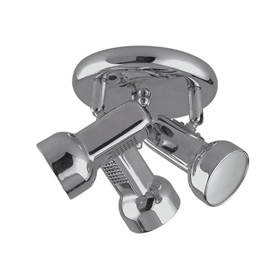 JACK ΣΠΟΤ 3XE14 ΝΙΚΕΛ ΜΑΤ D180mm