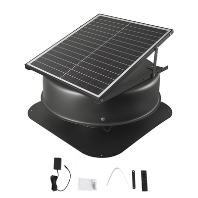 VEVOR Solar Roof Attic Exhaust Fan 42W με Smart Thermostat Remote Control