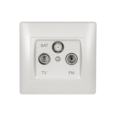 RHYME ΠΡΙΖΑ ТV+FM+SAT ΛΕΥΚΟ ΜΕΤΑΛΛΙΖΕ