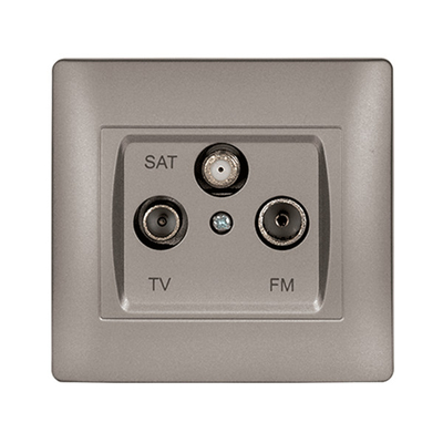 RHYME ΠΡΙΖΑ ТV+FM+SAT ΓΚΡΙ ΜΕΤΑΛΛΙΖΕ