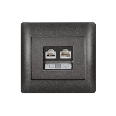 RHYME RJ11+RJ45 ΓΡΑΦΙΤΗΣ ΜΕΤΑΛΛΙΖΕ