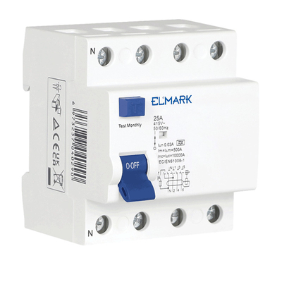 ΡΕΛΕ ΔΙΑΡΡΟΗΣ JEL1A 4P 25A/300MA