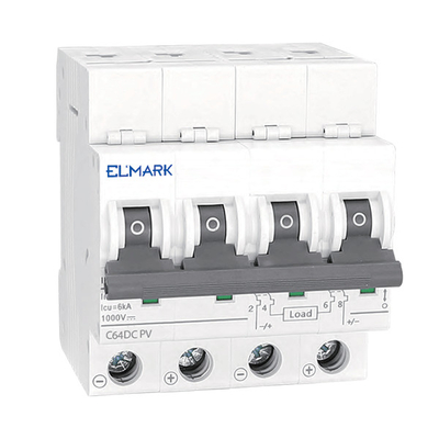 ΜΙΚΡΟΑΥΤΟΜΑΤΗ ΑΣΦΑΛΕΙΑ MCB DC64 16A 4P 6KA 1000V ΚΑΜΠΥΛΗ  C ΓΙΑ PV ΣΥΣΤΗΜΑΤΑ