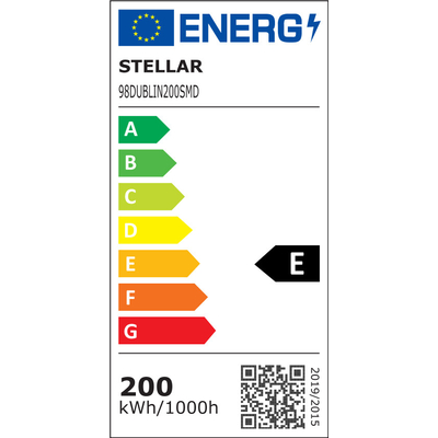 STELLAR DUBLIN SMD LED ΚΑΜΠΑΝΑ 200W 5000-5500K IP65
