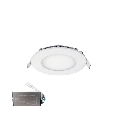STELLAR LED ΠΑΝΕΛ ΣΤΡΟΓΓΥΛΟ ΧΩΝΕΥΤΟ 6W 4000K+ ΚΙΤ ΑΣΦΑΛΕΙΑΣ