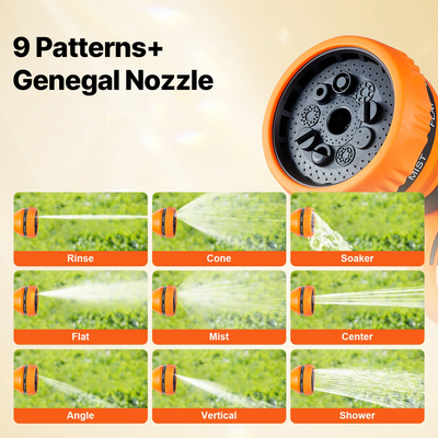 Πτυσσόμενο καρούλι εύκαμπτου σωλήνα κήπου VEVOR 1/2 ίντσας x 98,43 πόδια Επιτοίχιο καρούλι σωλήνα