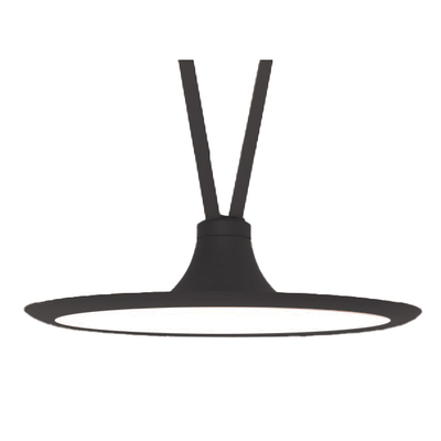 ELMARK LED FIXTURE 15W 48V CCT, DARK GREY