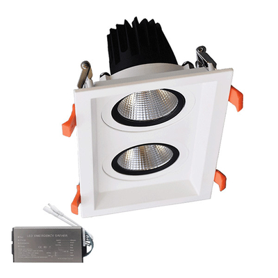 ΔΙΠΛΟ LED ΣΠΟΤ 2X30W 230V 3000K WH+ΚΙΤ ΑΣΦΑΛΕΙΑΣ