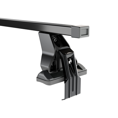 ΜΠΑΡΕΣ ΟΡΟΦΗΣ ΣΙΔΗΡΟΥ OMEGA MEDIUM 112 cm ΜΕ ΚΑΠΑΚΙΑ ΣΕ ΜΑΥΡΟ ΧΡΩΜΑ ΓΙΑ ΑΠΛΗ ΟΡΟΦΗ MENABO - 2 ΤΕΜ.