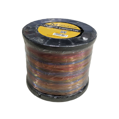 Πετονιά ψαρέματος πολύχρωμη - 500g - 0.4mm - 32020