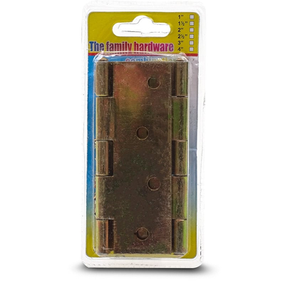 Δύο Μεντεσέδες Ορειχάλκινοι Βιδωτοί Γενικής Χρήσης