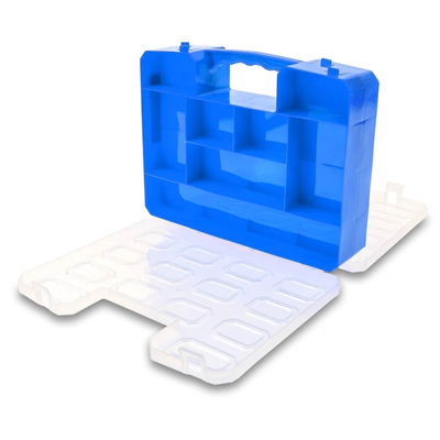 Κασετίνα Οργάνωσης Dual Side 22 Θέσεων μπλε big