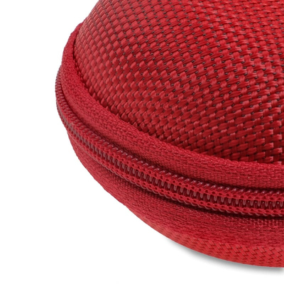 Stereo Hi-Fi Earphones Red+ Θήκη + Usb to Micro