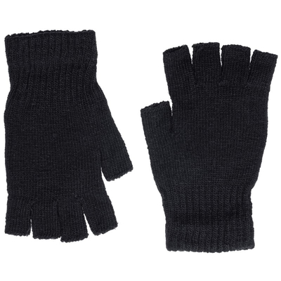 Γάντια Κοφτά Μαύρο