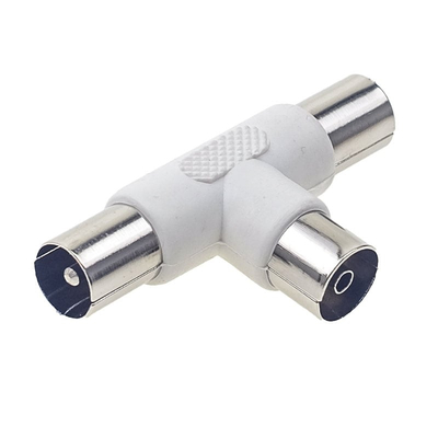 Μεταλλικός Διακλαδωτής "Τ2" Καλωδίου Κεραίας TV