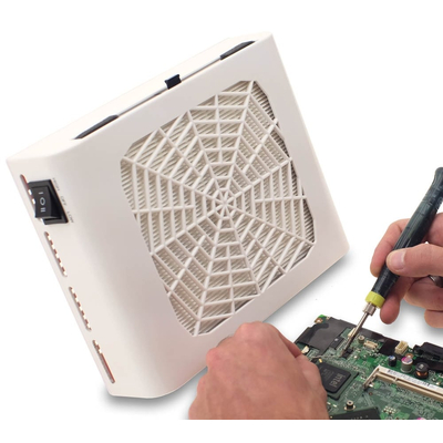 Ισχυρός Απορροφητήρας Καπνού 23x18