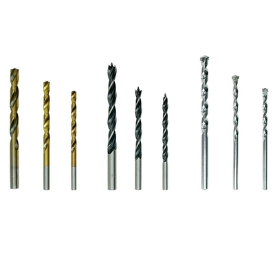 Σετ Τρυπάνια Μπετόν-Μέταλλο-Ξύλο (9 τμχ.)