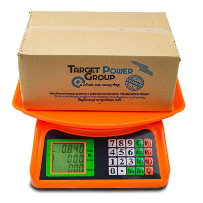 Οικιακός Ψηφιακός Ζυγός Πορτοκαλί