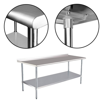 Ανοιξείδωτος Πάγκος Εργασίας