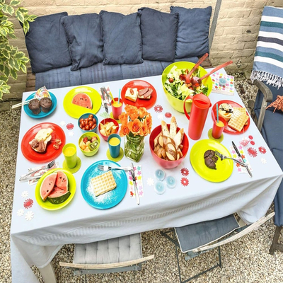 Μεγάλο Πιάτο 26x1.5cm Μπλε