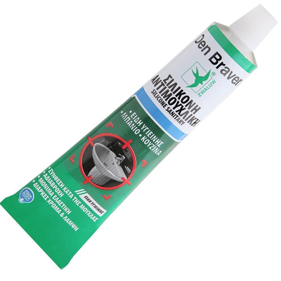 Σιλικόνη σωληνάριο 12τεμ. 80ml διάφανη sanitary. Όξινη αντιμουχλική σιλικόνη υψηλών προδιαγραφών με διαρκή ελαστικότητα. Εξαιρετική αντοχή στην υγρασία, την μούχλα,
την ηλιακή ακτινοβολία και τις ακραίες
καιρικές συνθήκες. Μετά την εφαρμογή
της ωριμάζει με την ατμοσφαιρική υγρασία σχηματίζοντας μία μόνιμη ελαστική
σφράγιση. Κατάλληλη για εσωτερικές και
εξωτερικές εφαρμογές. Λαμπερή εμφάνιση με μεγάλη ελαστικότητα. / 10113001