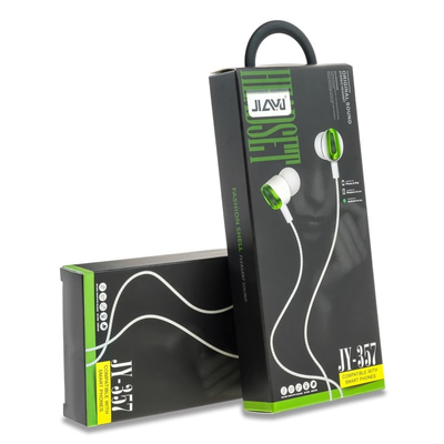 Stereo Hi-Fi Handsfree JY-357 White/Green